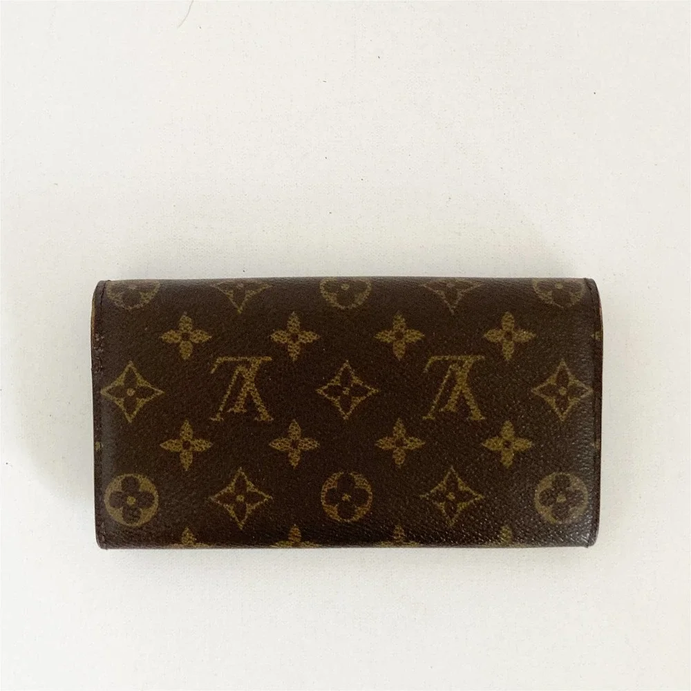 LOUIS VUITTON Long Porte Monnaie Monogram Wallet Vintage - Picture 3 of 16